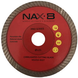 Ps Corrugated cutting blade 125 mm