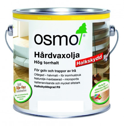 Osmo Hårdvaxolja Halkskydd R11 3089 Ofärgad sidenmatt 10 L