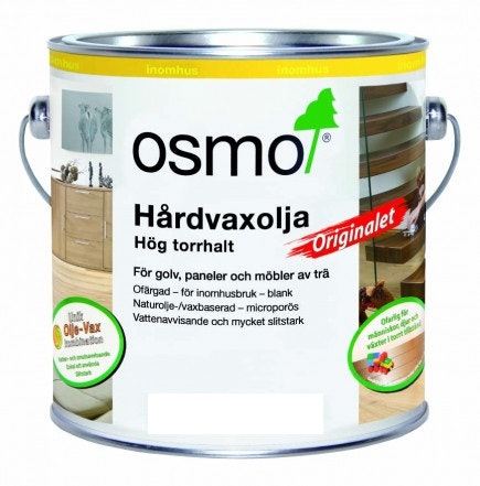 Osmo Hårdvaxolja Originalet 3032 Ofärgad sidenmatt 0,75 L