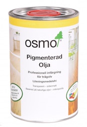 Osmo Hårdvaxolja lösnm.fri 2K 6125 Ofärgad sidenmatt 1 L