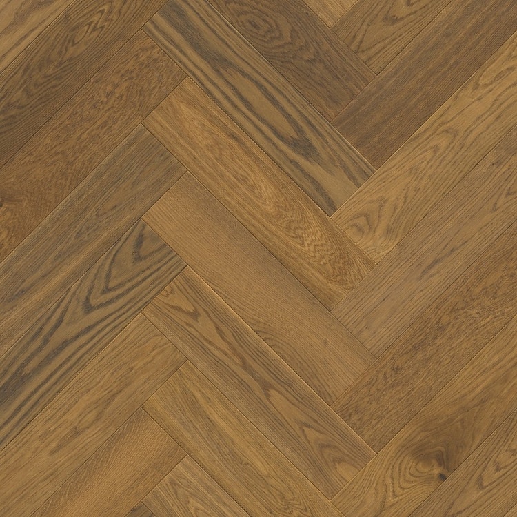 Pergo Saltholm Brown Herringbone Oak  - Parkettgolv