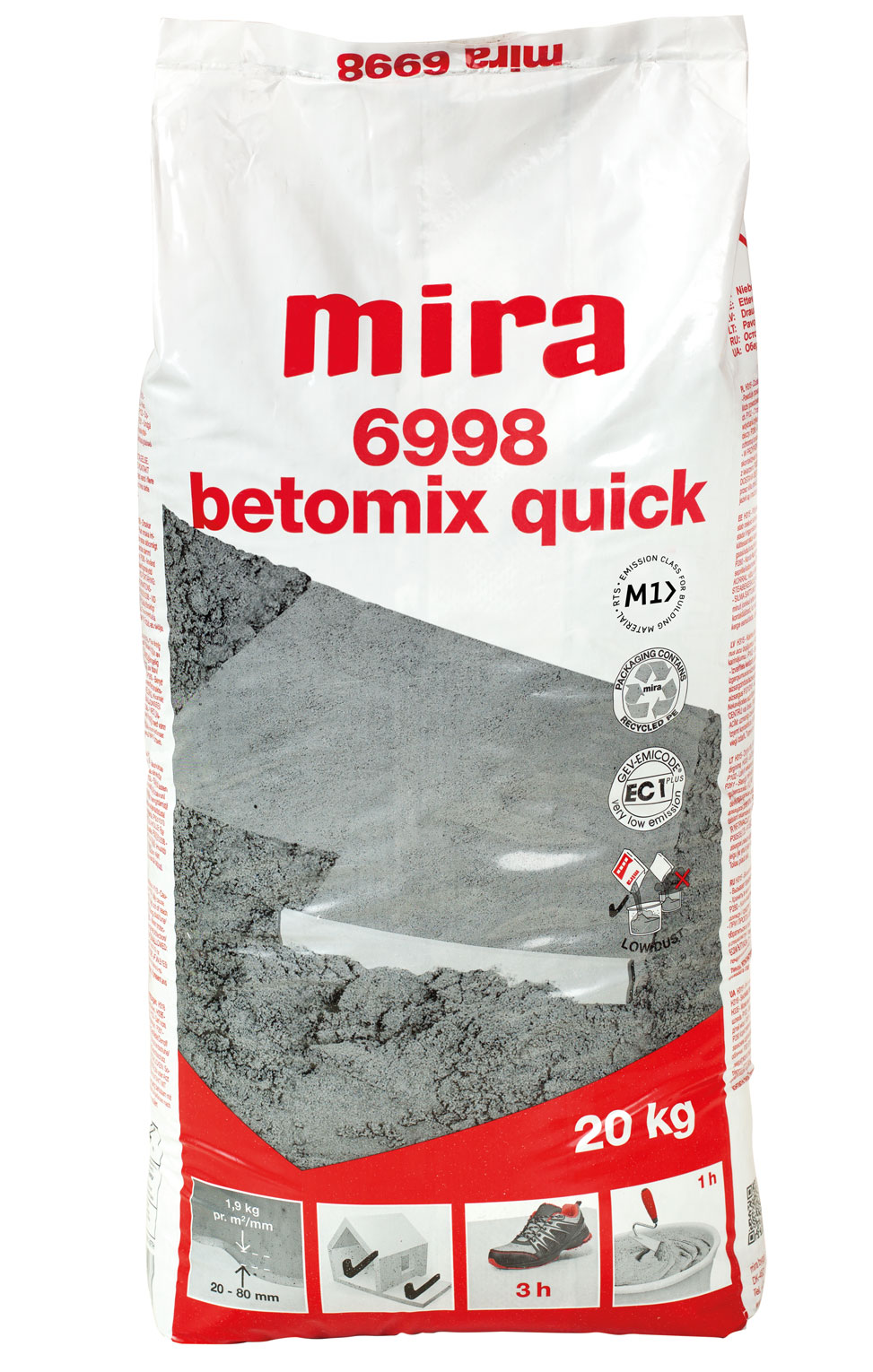 Mira 6998 Betomix Quick 20kg
