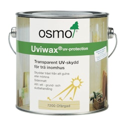 Osmo UV-skydd Uviwax 7200  Ofärgad sidenmatt 2,5 L