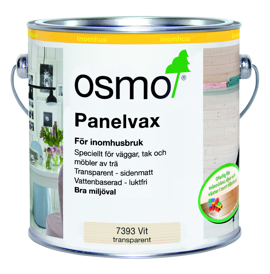 Osmo Panelvax 7393 Vit transparent sidenmatt 2,5 L
