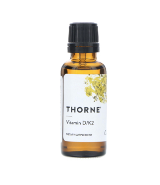 Thorne Vitamin D/K2 flytande, 30ml