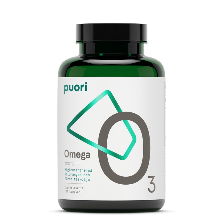 Puori O3 Omega-3, 120 kapslar