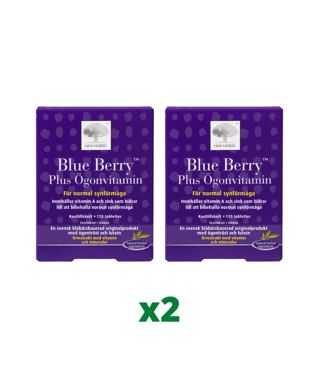 Blue Berry Plus Ögonvitamin 240 tabletter