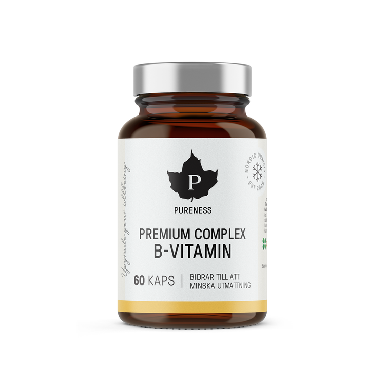 Pureness Premium Complex B-vitamin, 60 kapslar