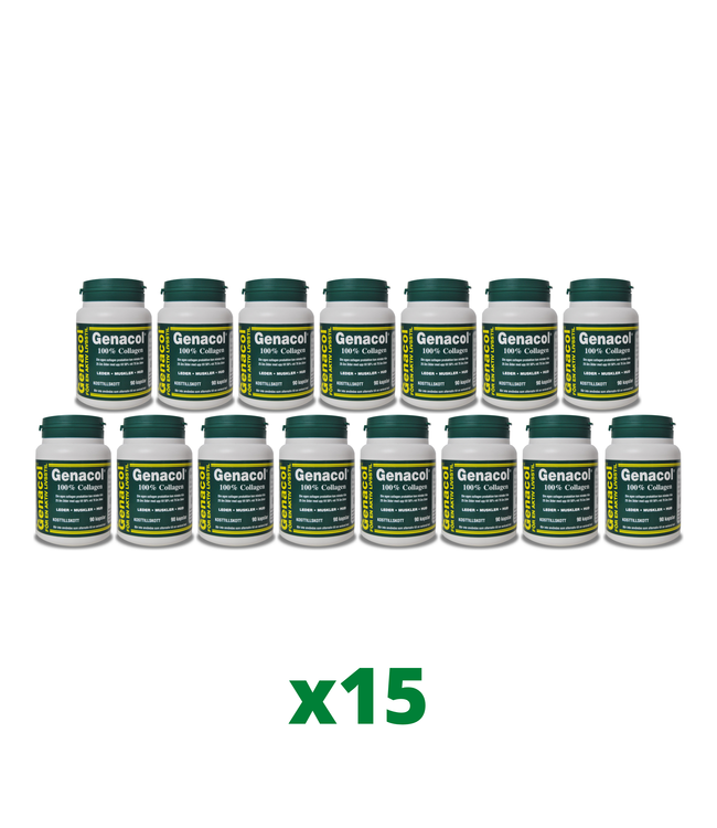 15 x Genacol Collagen, 90 tabletter
