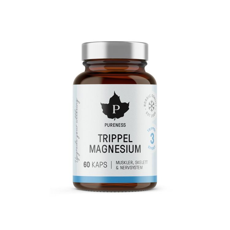 Trippel Magnesium, 60 kapslar