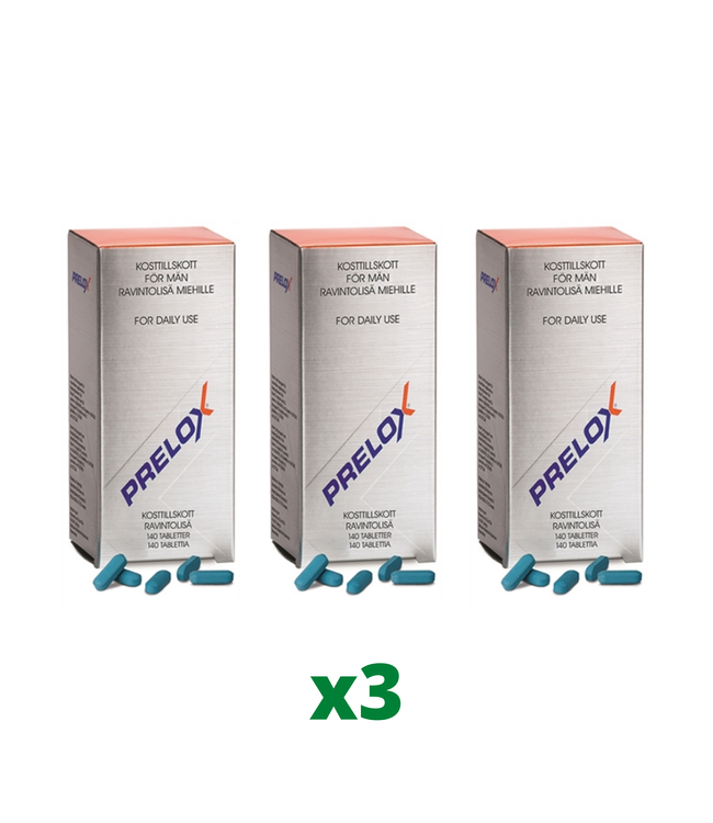 3 x Pharma Nord Prelox 140 tabletter