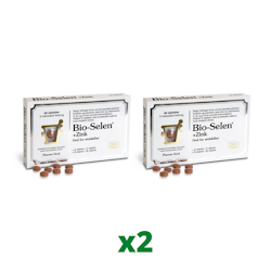 2 x Bio-Selen+Zink, 90 tabletter