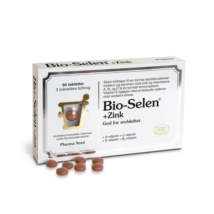 Pharma Nord Bio-Selen+Zink, 90 tabletter