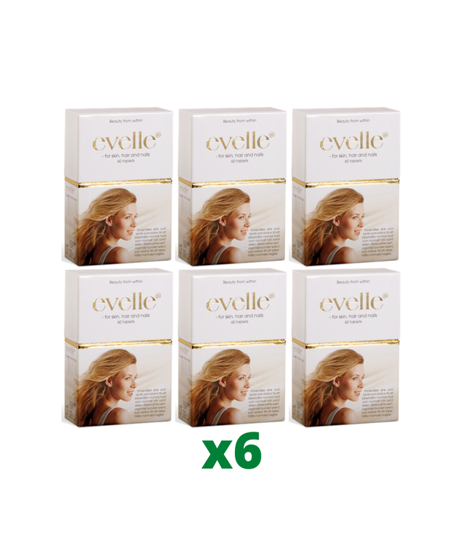 6 x Pharma Nord Evelle, 60 kapslar