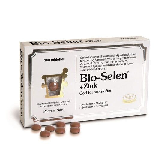 Pharma Nord Bio-Selen+Zink, 360 tabletter