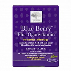Blue Berry Plus Ögonvitamin, 120 tabletter
