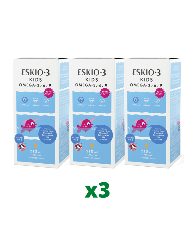 3 x Eskio-3 Kids, 210ml