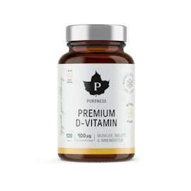 Pureness Premium D-Vitamin, 120 kapslar