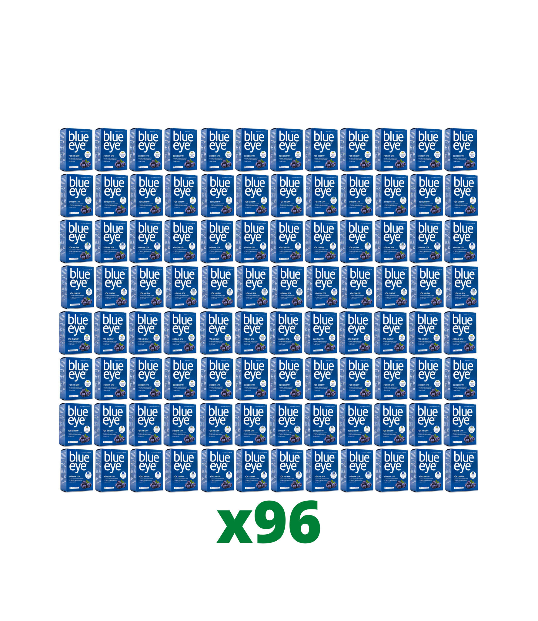 96 x Elexir Blue Eye, 64 tabletter