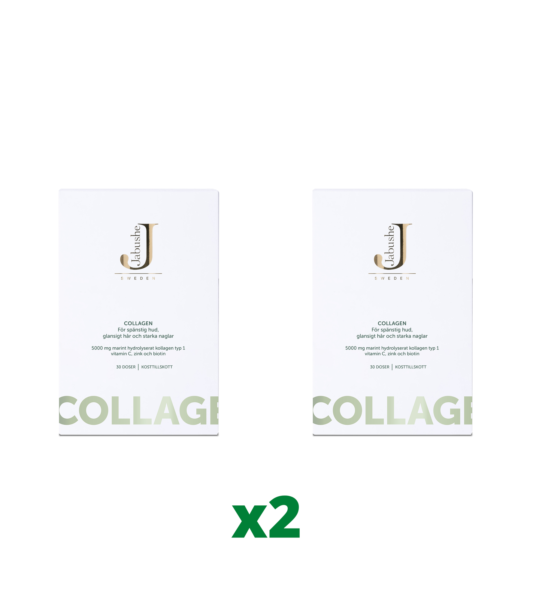 Jabushe Collagen, 30 st