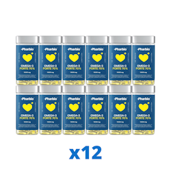 12 x Pharbio Omega-3 Forte, 120 kapslar