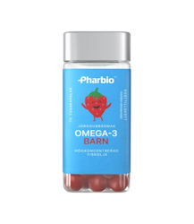 Pharbio Omega-3 Barn, 70 kapslar