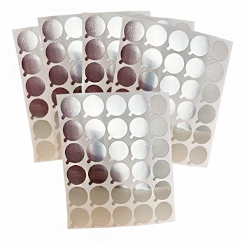 Aluminium-märken Silver Dots