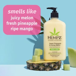 Hempz Sweet pineapple honey melon herbal body moisturizer 500ml