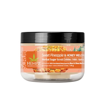Hempz Sweet pineapple & honey melon herbal body scrub 176g