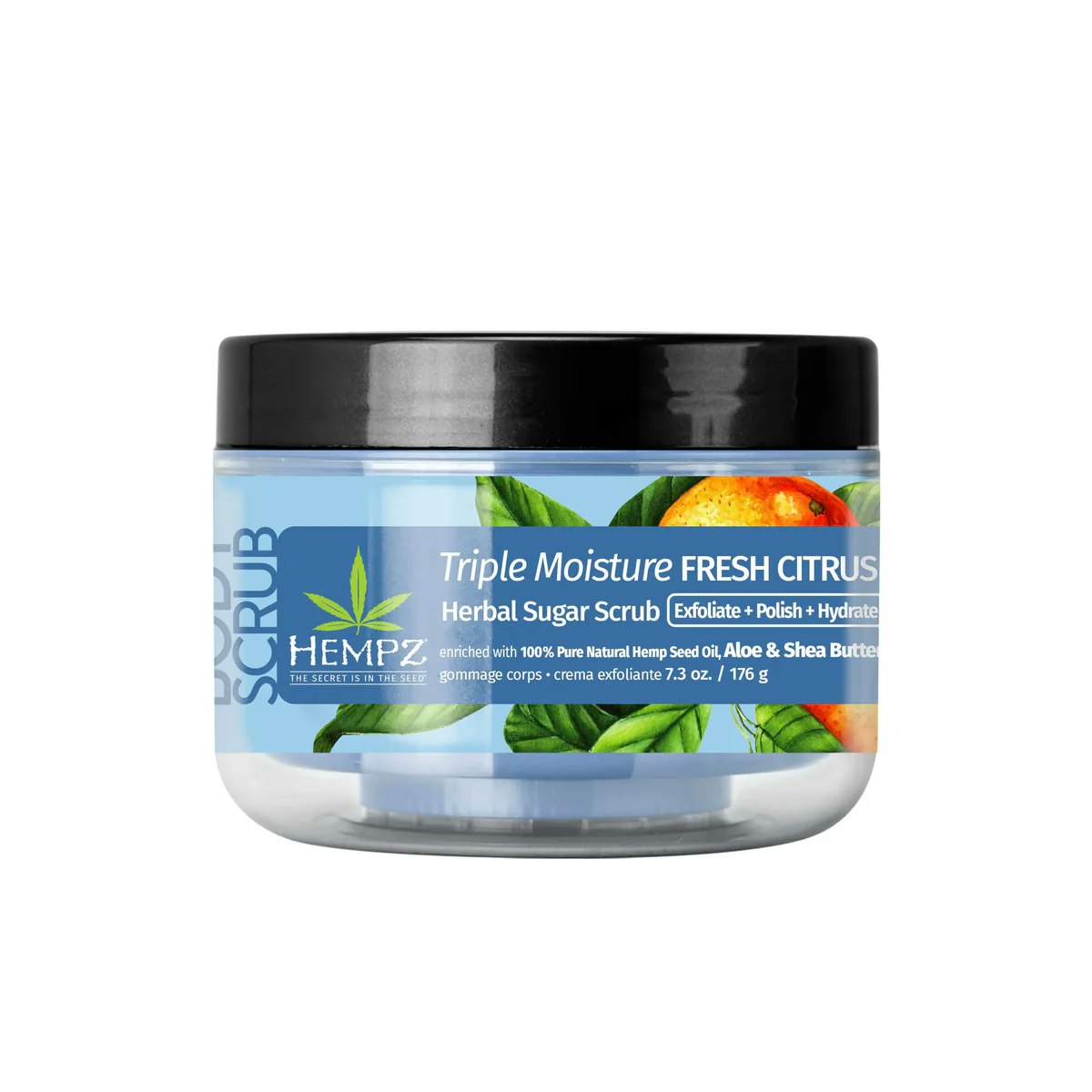 Hempz Triple Moisture Herbal Body Scrub 176 g