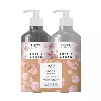 I Love Naturals - Rose & Argan Hand & Body Lotion 2 pack