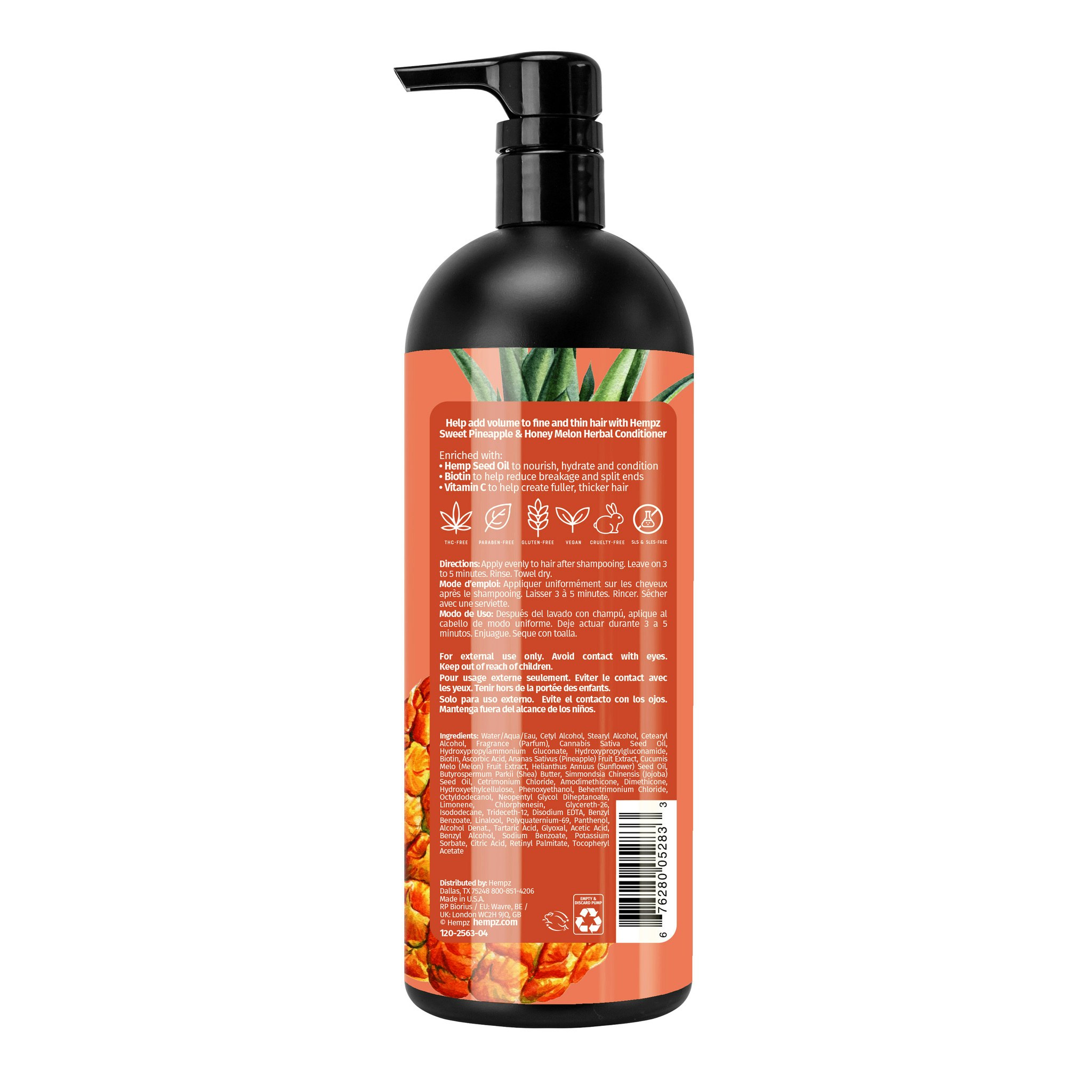 Sweet Pineapple & Honey Melon Herbal Conditioner 33.8 fl. oz. / 1000 ml