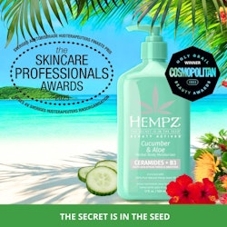 Hempz Cucumber & Aloe Herbal Body Moisturizer 500ml