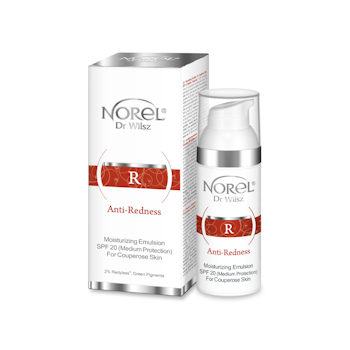 Norel Anti Rednesss - Moisturizing Emulsion For Couperose Skin SPF 20