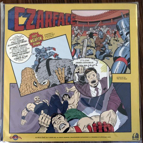 CZARFACE First Weapon Drawn (A Narrated Adventure) (Silver Age - USA original) (EX/NM) LP