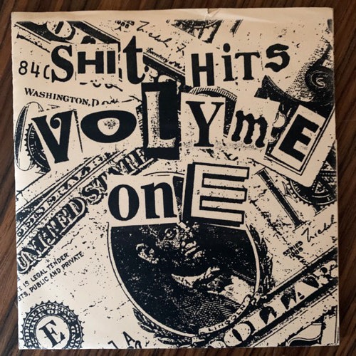 VARIOUS Shit Hits Volyme One (White vinyl) (E - Finland original) (VG+) 7"