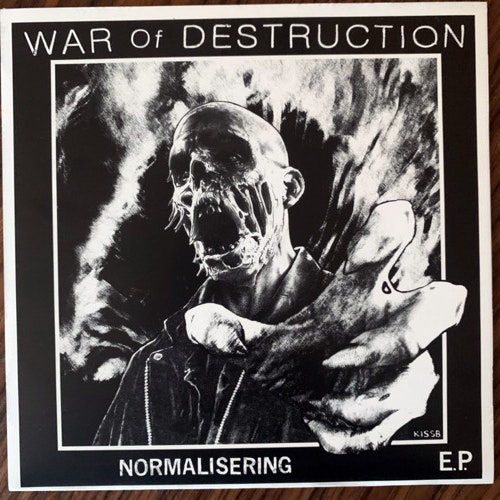 WAR OF DESTRUCTION Normalisering E.P. (Hjernespind - Denmark original) (NM/EX) 7"