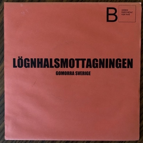 LÖGNHALSMOTTAGNINGEN Gomorra Sverige (Ken Rock - Sweden original) (SS/EX) 7"