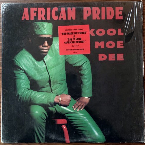 KOOL MOE DEE African Pride (Jive - USA original) (EX/VG+) 12" EP