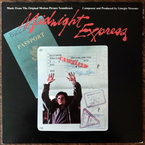 SOUNDTRACK Giorgio Moroder ‎– Midnight Express (Casablanca - USA original) (VG+) LP