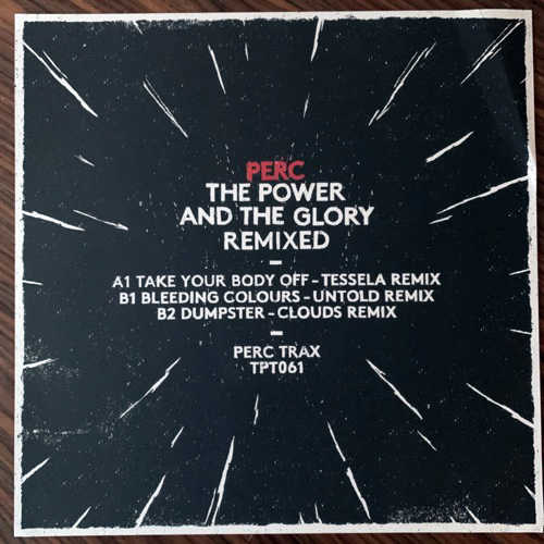 PERC The Power And The Glory Remixed (Perc Trax - UK original) (VG+) 12"