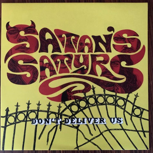 SATAN'S SATYRS Don't Deliver Us (Yellow vinyl) (Bad Omen - UK original) (EX) LP
