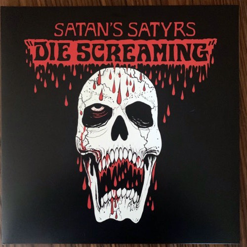 SATAN'S SATYRS Die Screaming (Bad Omen - UK original) (VG+/EX) LP