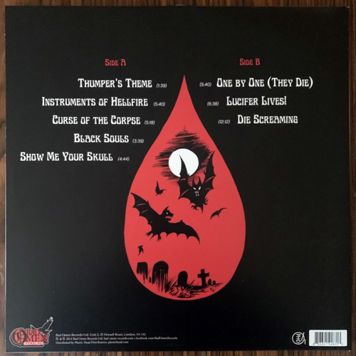 SATAN'S SATYRS Die Screaming (Bad Omen - UK original) (VG+/EX) LP