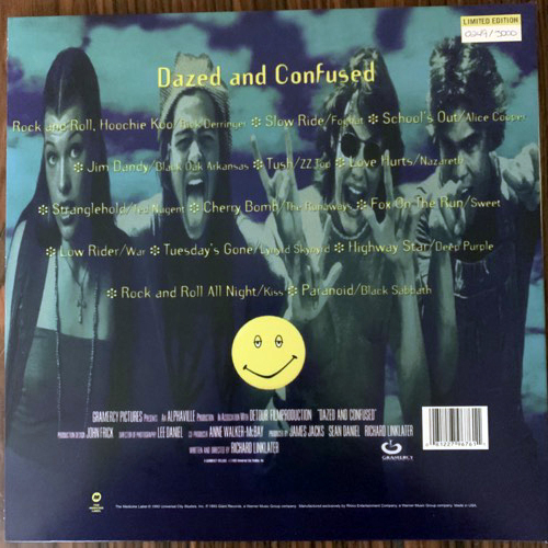 SOUNDTRACK Various ‎– Dazed And Confused (Green marbled vinyl) (Rhino - USA original) (EX/NM) 2LP