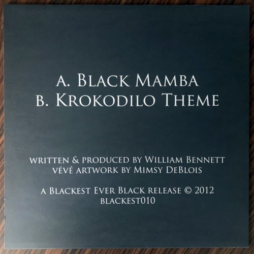 CUT HANDS Black Mamba (Blackest Ever Black - UK original) (EX) 12"