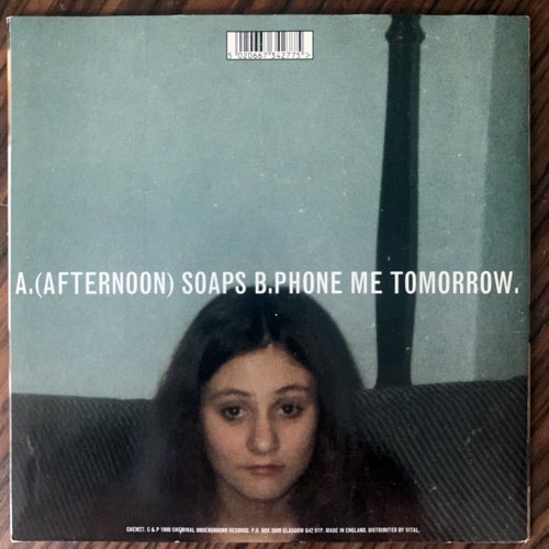 ARAB STRAP (Afternoon) Soaps (Chemikal Underground - UK original) (EX/VG+) 7"