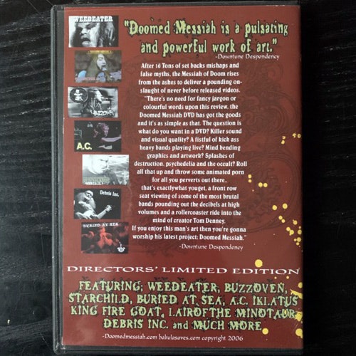 DOOMED MESSIAH Video Magazine (Doomed Messiah - USA original) (NM) DVD