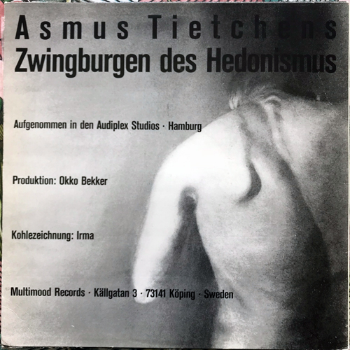 ASMUS TIETCHENS Zwingburgen Des Hedonismus (Clear vinyl) (Multimood - Sweden 2nd press) (VG/EX) LP
