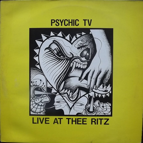 PSYCHIC TV Live At Thee Ritz (Temple - UK original) (VG-/VG) LP